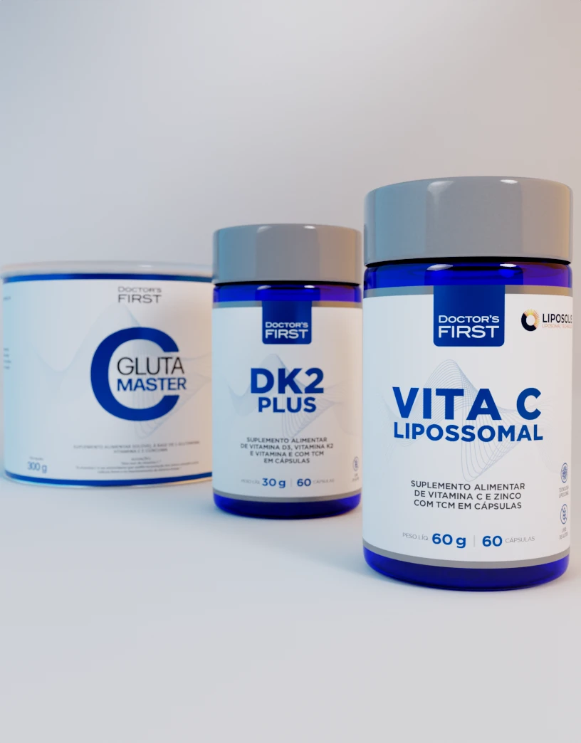 Vita C Lipossomal, Gluta Master C e DK2 Plus