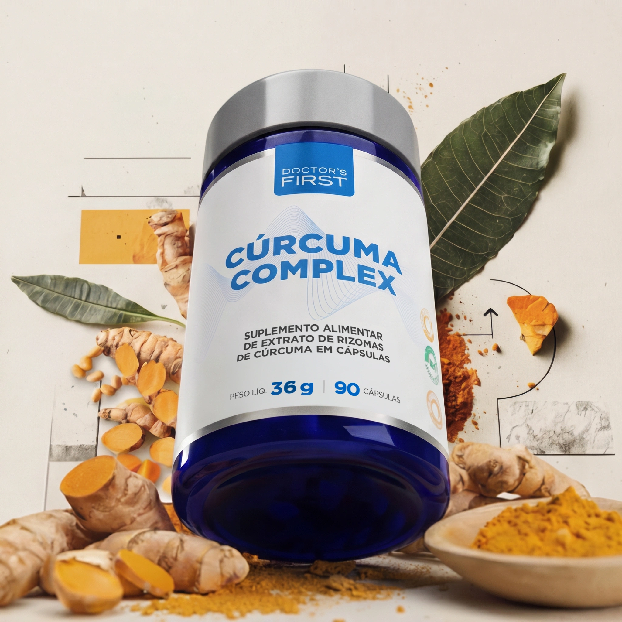 Ciência aplicada à Cúrcuma Complex