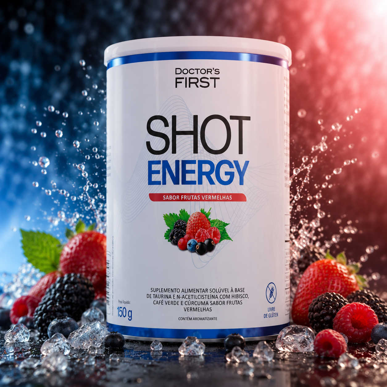 Shot Energy Frutas Vermelhas Doctor's First