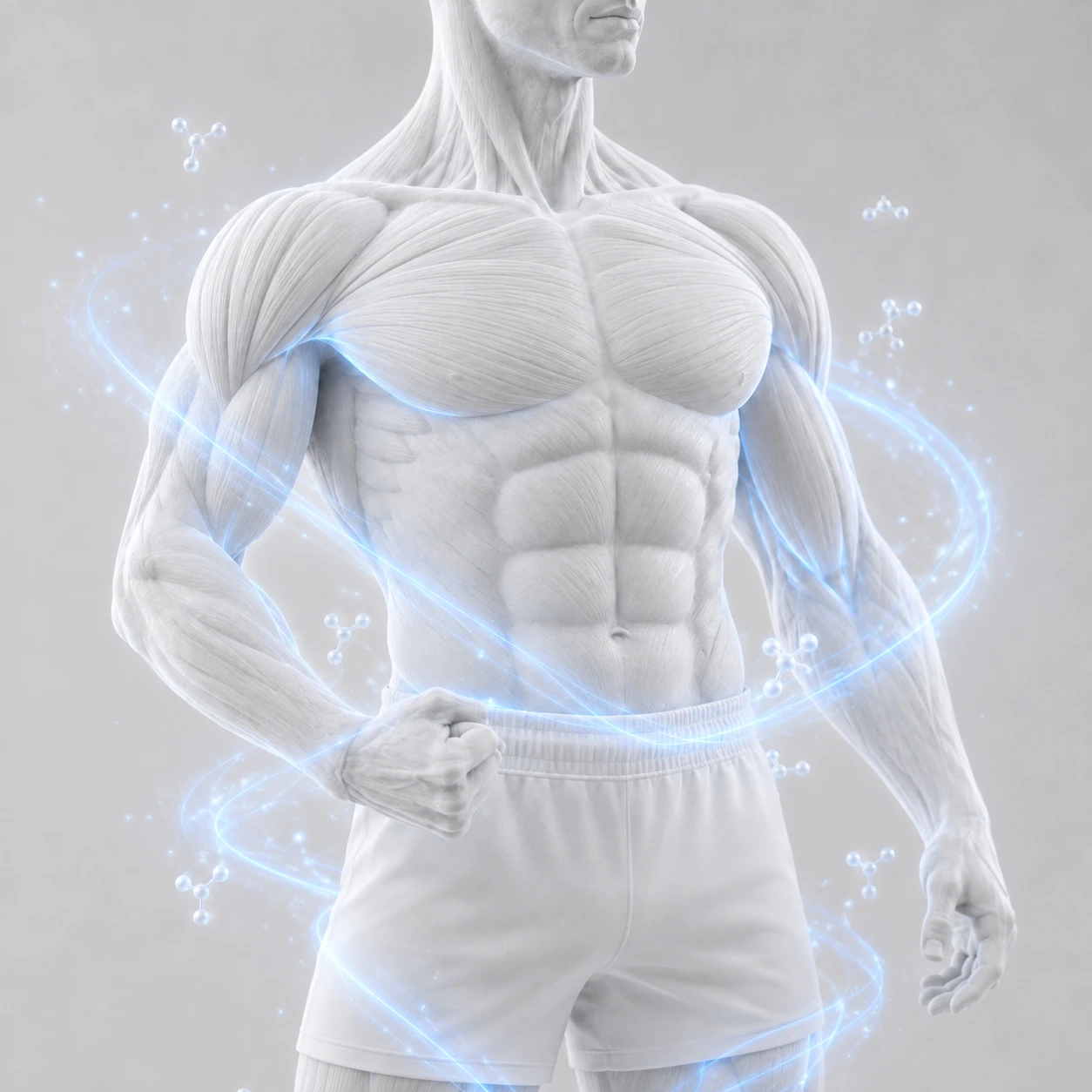 Firmeza muscular e suporte limpo