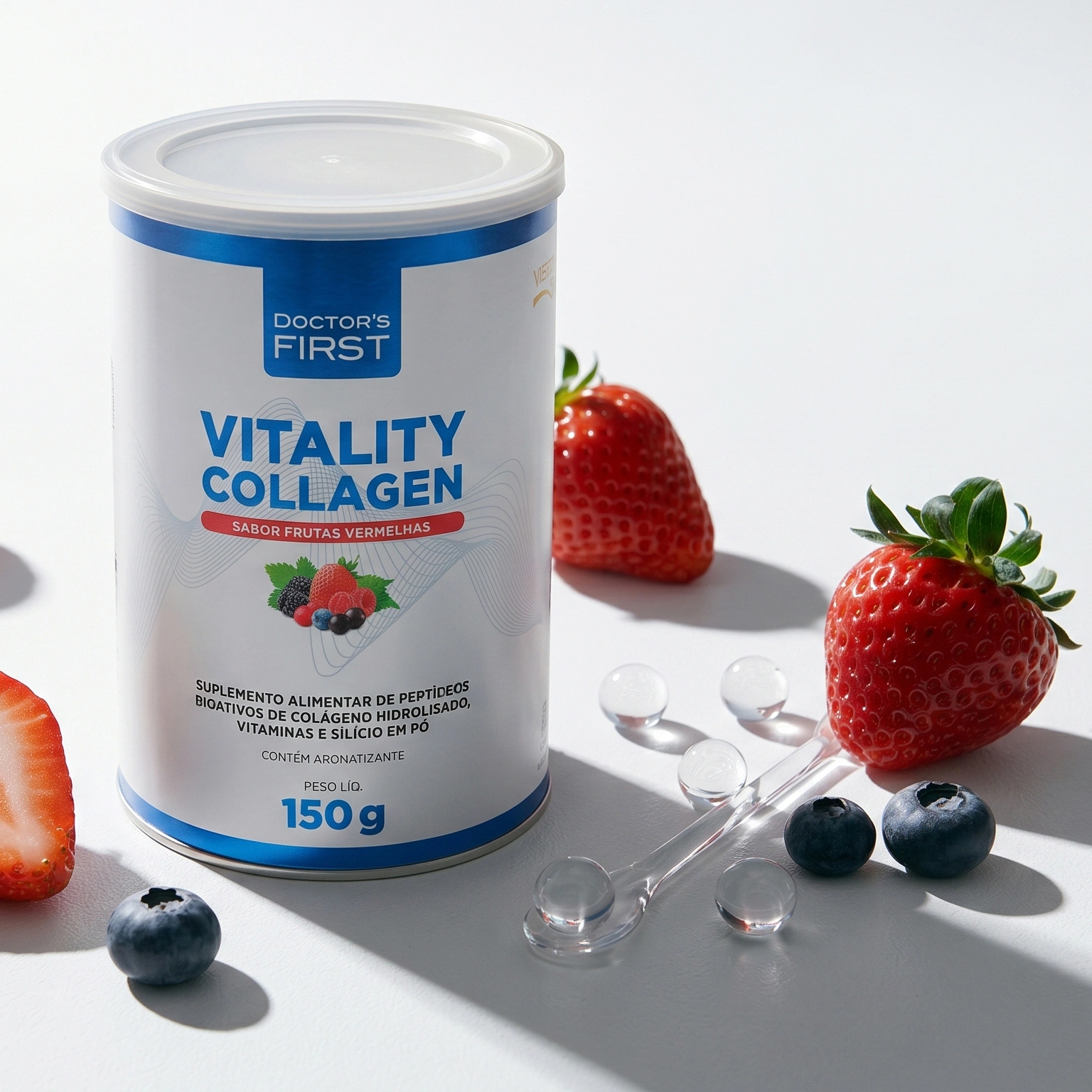 Pote de Vitality Collagen Limao Siciliano